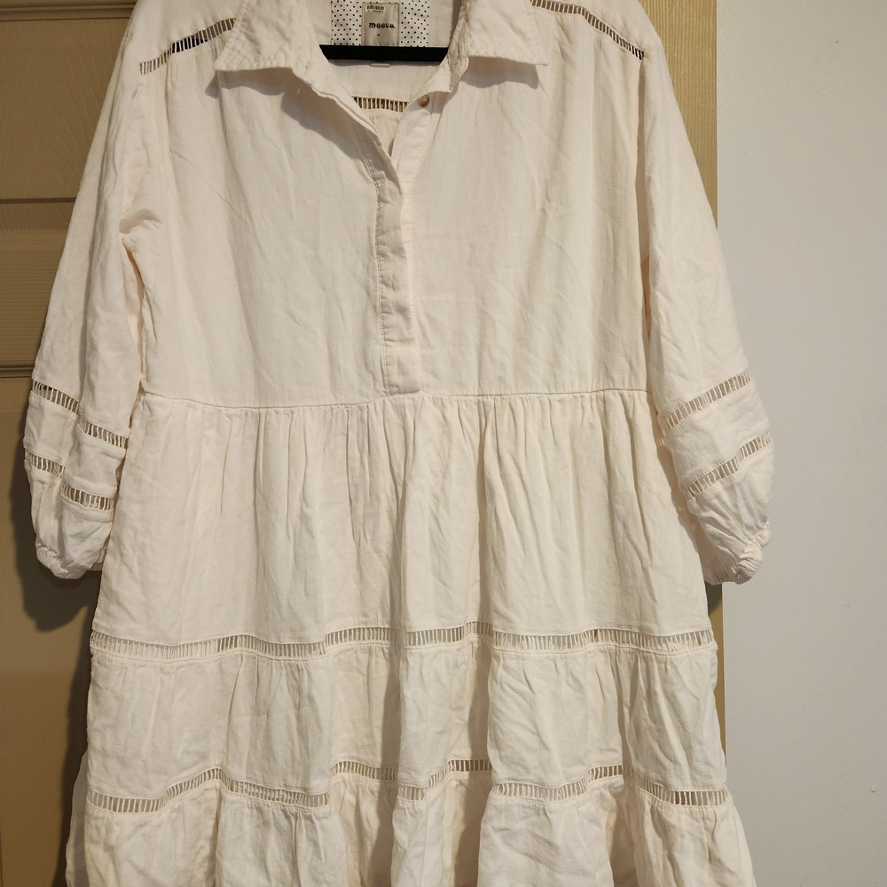 Maeve The Bettina Tired Shirt Dress Size Medium NWOT Size Medium - Picture 4 of 11